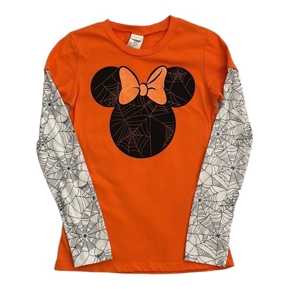 Disney Tops - 🎃DISNEY🎃HALLOWEEN long sleeve crew neck Tee size Junior (Med)